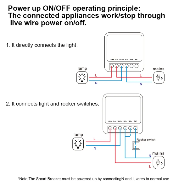 Smart Home WiFi Switch Module – 2CH, 16A Medium Power Control