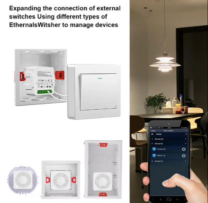 Smart Home WiFi Switch Module – 1CH, 16A High Power Control